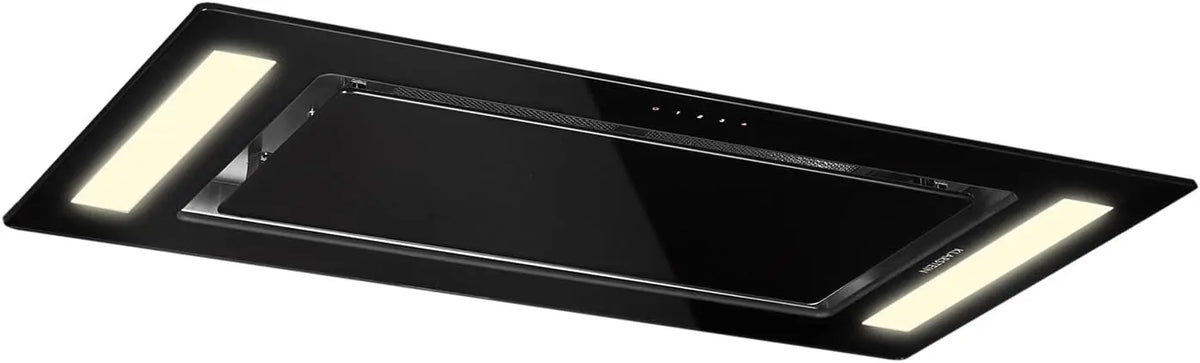 Klarstein Dunstabzugshaube 230 W 90 cm Schwarz