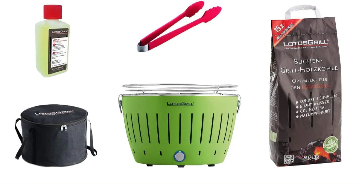 LotusGrill Grill mit USB-Anschluss