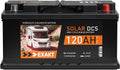 Solarbatterie 120Ah 12V EXAKT DCS Wohnmobil Versorgung Boot Solar Batterie