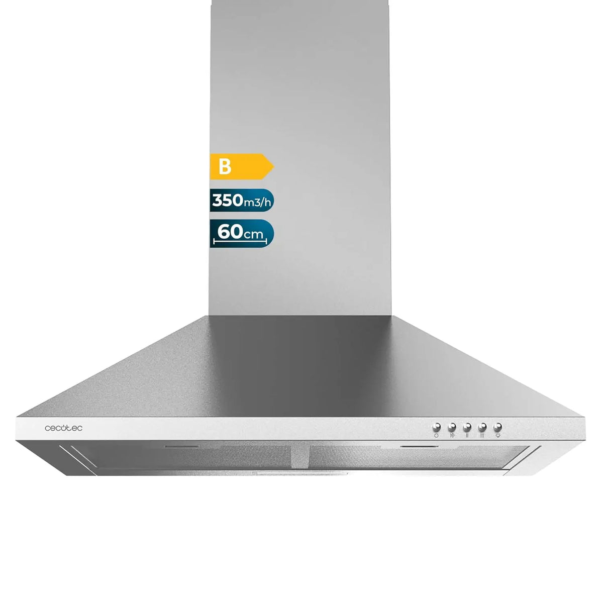 Cecotec Dunstabzugshaube 65 W Silber