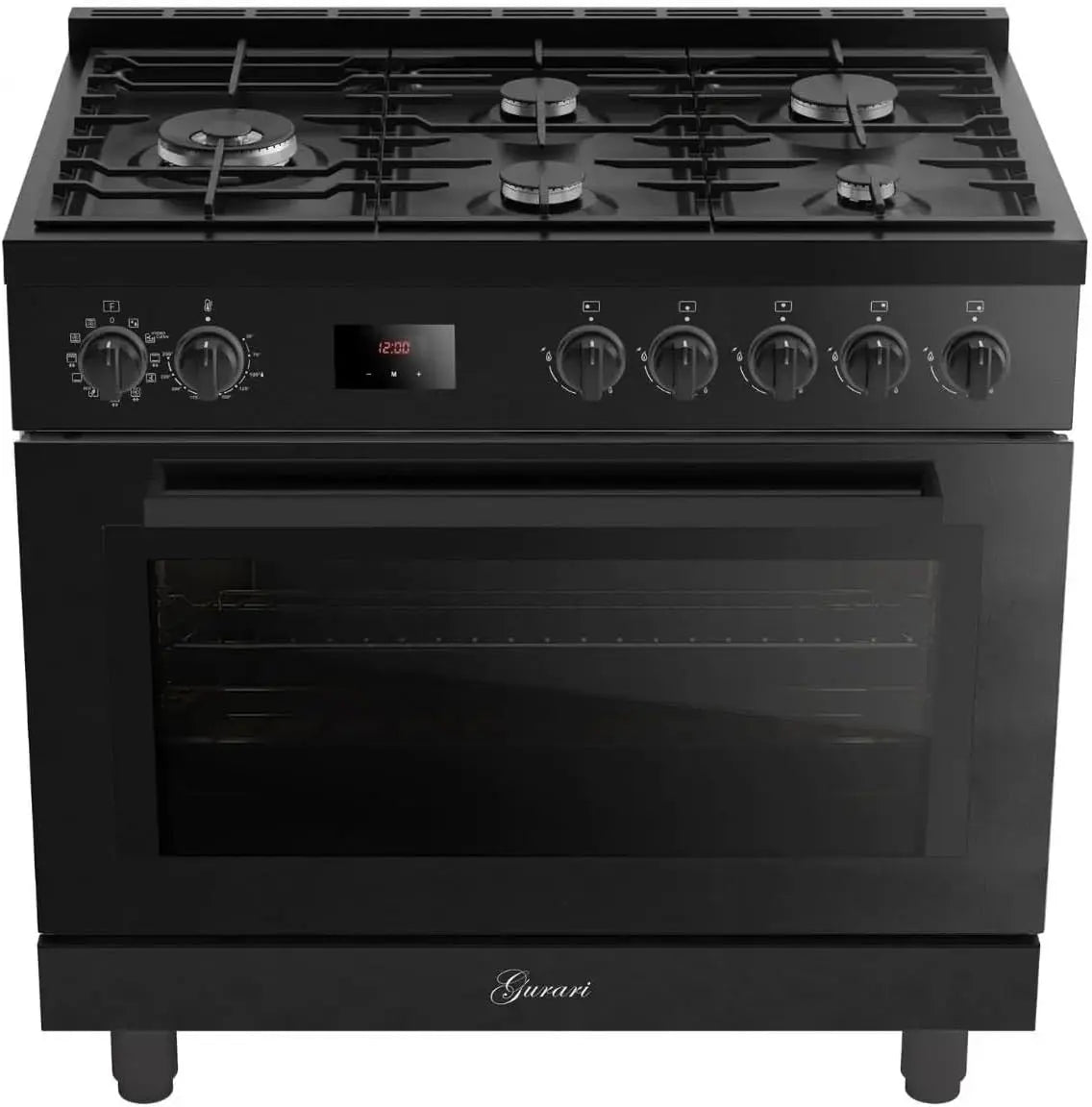 Gurari Herd 4 kW 126 l 90 cm Schwarz