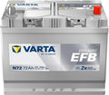 Varta N72 - Starterbatterie Dynamic SLI EFB 12V / 72Ah / 760A 572501076D842