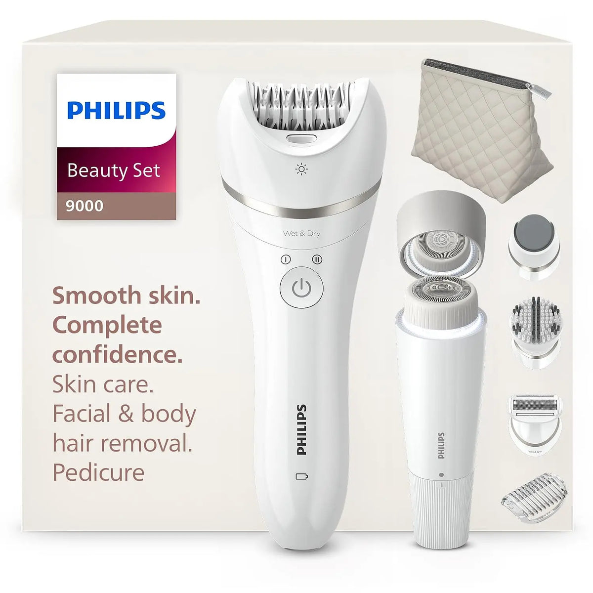 Philips Beauty Set Series 9000 - All-In-One für Körper