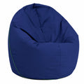 Vielseitiger Sitzsack XXL für Kinder und Erwachsene, Gaming und Entspannung, Wasserabweisend, Marineblau