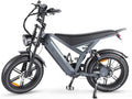 OUXI Fahrrad 48 V 250 W 20 Zoll mit LED-Beleuchtung