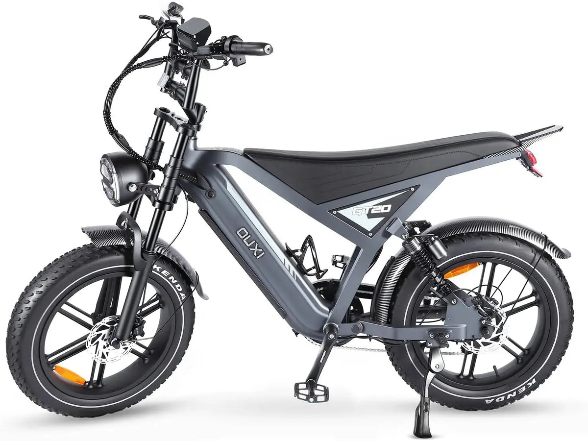 OUXI Fahrrad 48 V 250 W 20 Zoll mit LED-Beleuchtung