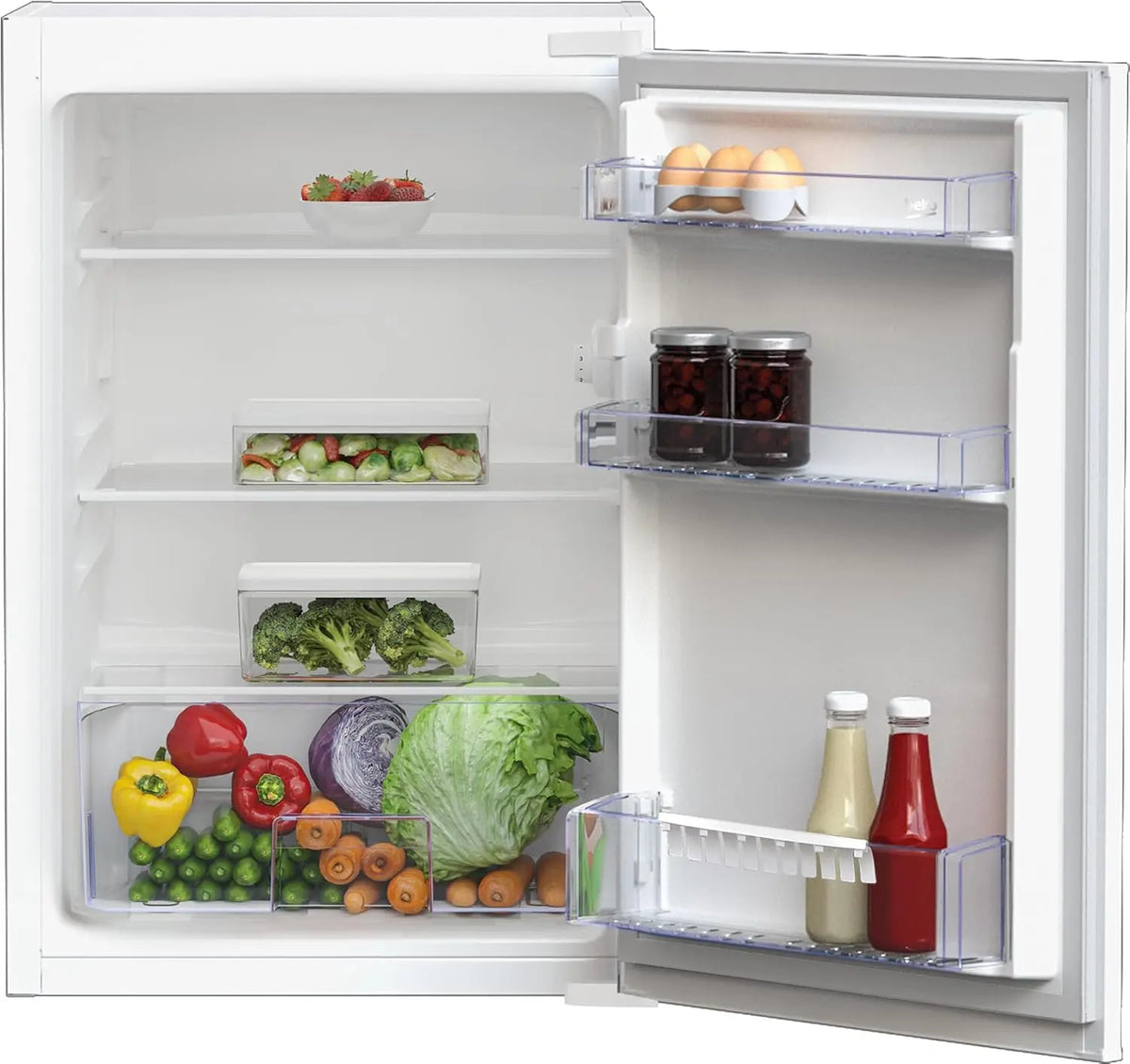 Beko Kühlschrank B1804FN 126 l 29 dB mit höhenverstellbar