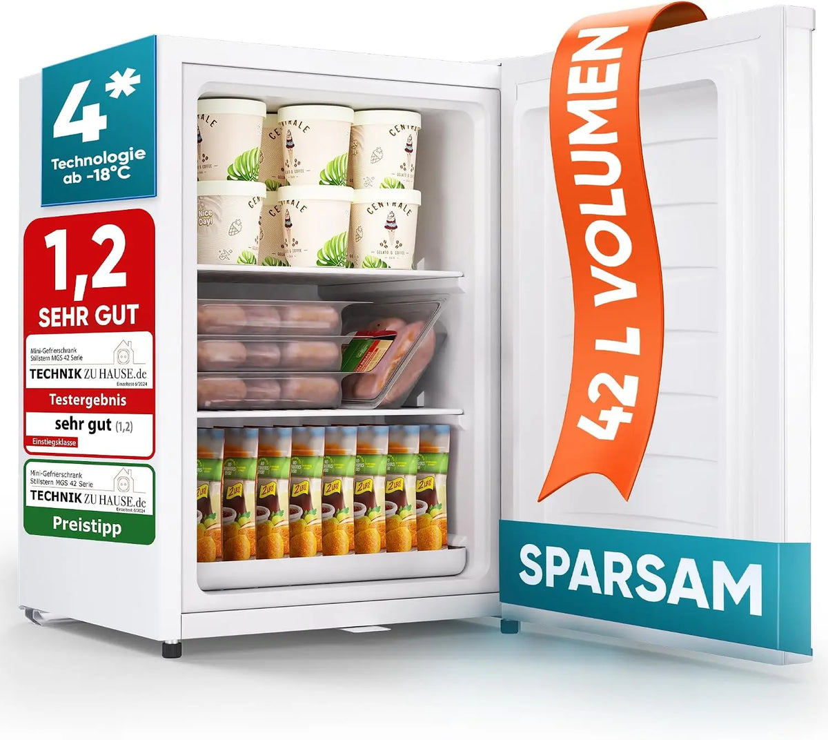 Stillstern Gefrierschrank 42 l