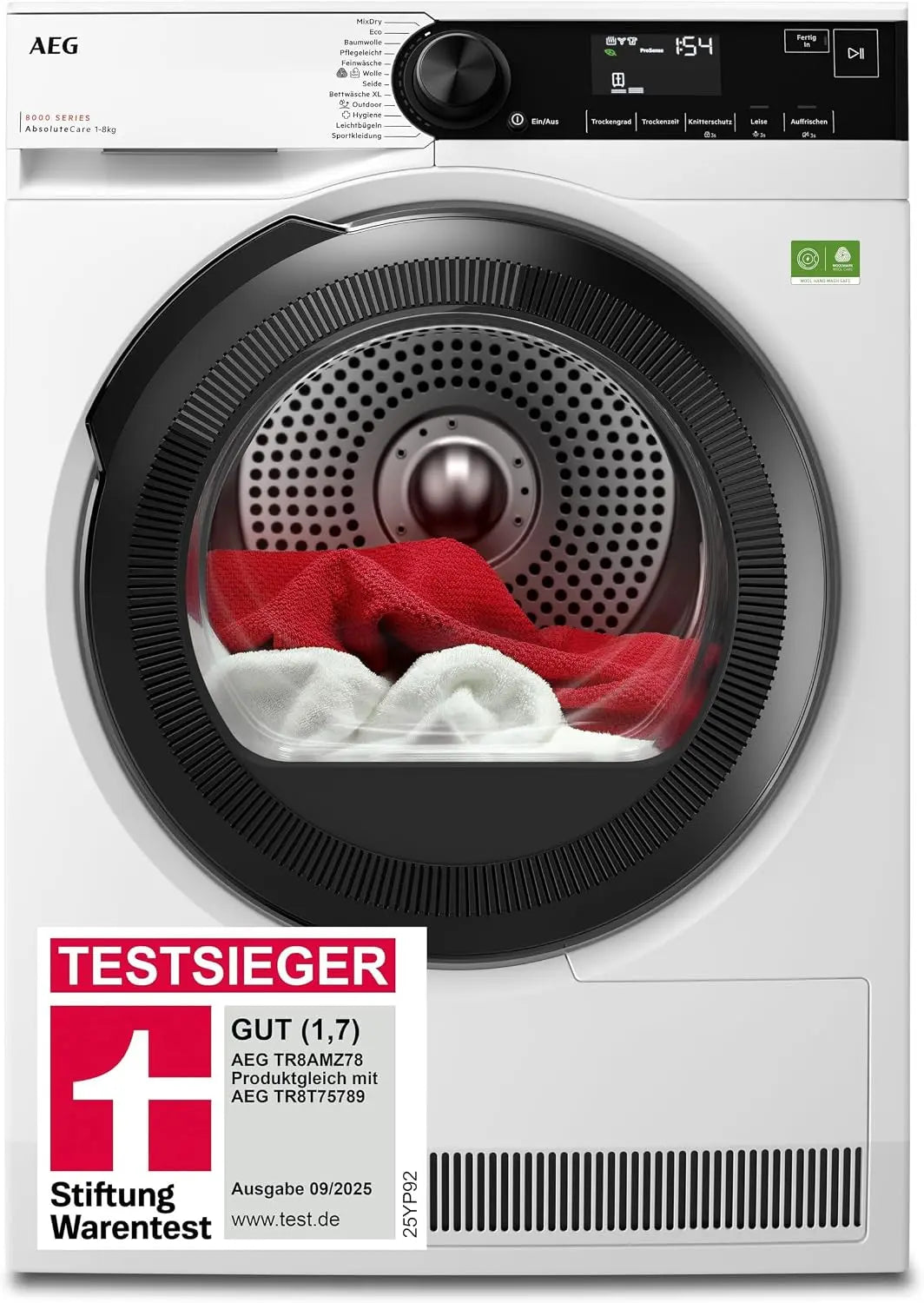 AEG Wäschetrockner TR8AMZ78 8000 W